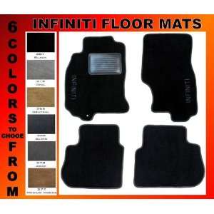   Rears) with INFINITI Embroidery Monogram   M ** 6 COLORS TO CHOOSE