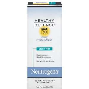 Neutrogena Healthy Defense Daily Moisturizer SPF 30 Light Tint 1.7 oz 