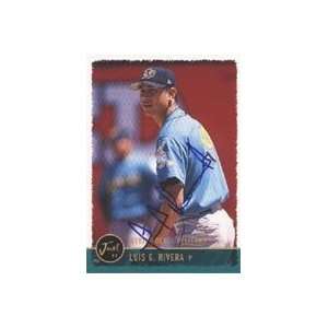  Luis Rivera, Myrtle Bech Pelicans   Braves Affiliate, 1999 