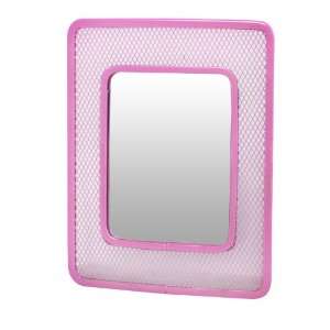  Locker Mirror in Pink Mesh by Board Dudes