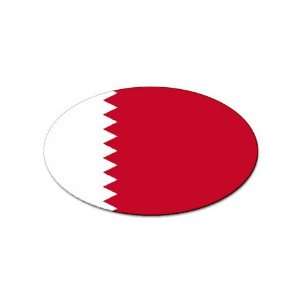  Qatar Flag Oval Magnet