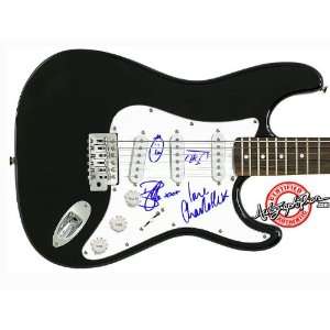  THE SUBWAYS Autographed Signed Guitar 
