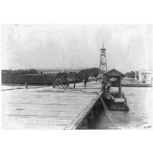  Bell tower,caisson,Pensacola Navy Yard,Florida,FL,c1899 