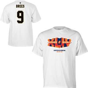   Super Bowl Xliv Name & Number T Shirt Size Large