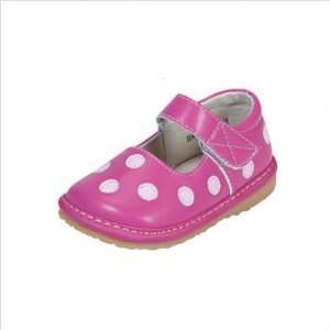  Squeak Me Shoes 1327 Girls Polka Dots Mary Jane Baby