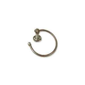   Home 1523 7.7 Black Mai Oui Collection Towel Ring 1523