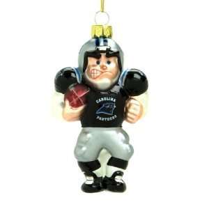   Panthers NFL Glass Player Ornament (4 Caucasian)