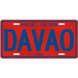 NEW  KISS ME , I AM FROM DAVAO ORIENTAL  PHILIPPINES LICENSE PLATE 