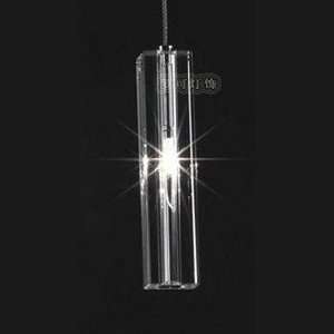   Pendant Light with 1 Lights Crystal Cuboid Featured