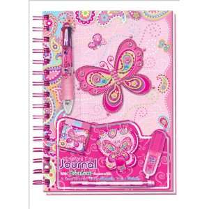  Fancy Butterfly Creative Fun Journal with Accessories by 