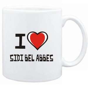    Mug White I love Sidi Bel Abbes  Cities