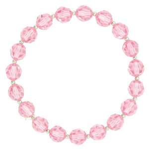  Prettiest Pinks Dual Size Beads Stretch Bracelet Jewelry