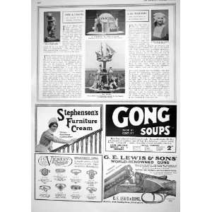 1916 Academy Art Toy Stand Stabler Wilson Weir Advertisement Gong 