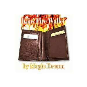  Kaps Fire Wallet (brown) Toys & Games