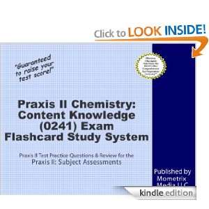 Praxis II Chemistry Content Knowledge (0241) Exam Flashcard Study 