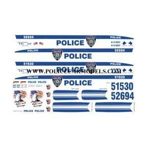   Bill Bozo 1/64 Police Decals   NY / NJ Port Authority 