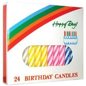   BIRTHDAY ASST CLRS, CS 12/36 CT, 06 0307 MISC ITEMS FUEL AND CANDLES