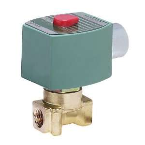  Brass, Two Way, Direct Acting Valve (Normally Closed), 1/4 