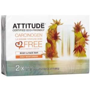    Attitude Daily Moisturizer Body & Face Bar   4.23 oz Beauty