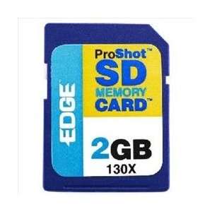  EDGE TECH EDGDM 201265 PE 2GB PROSHOT SD CARD 130X DIGITAL 