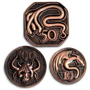  GameMastery Campaign Coins Copper (10, 50, 100) Toys 