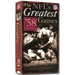 NFLs Greatest Games 1958 Championship Video  Sports 