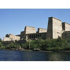  Temples at Philae, UNESCO World Heritage Site, by the 