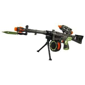    Commando Recon Heavy Duty Assault Machine Gun Toys & Games