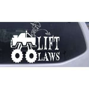  Pee On Lift Laws Off Road Car Window Wall Laptop Decal 