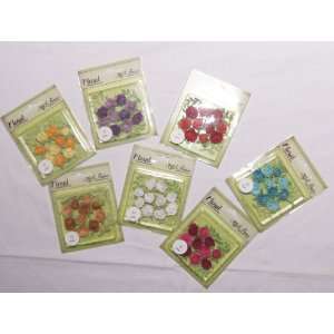  Petites Mini Roses   7 colors by Petaloo Arts, Crafts 