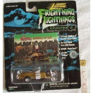 Johnny Lightning Frightning Lightnings Episode 2 The Munsters Drag u 