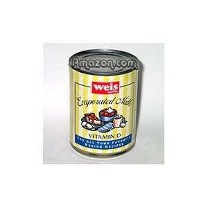 Weis Evaporated Milk   1 can of 12 oz. Grocery & Gourmet Food