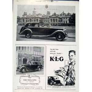  Rolls Royce Advert 1947 Country Life Triumph Motor Car 