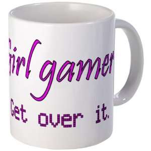 Girl Gamer Funny Mug by  