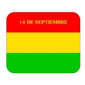  Bolivia, 14 de Septiembre Mouse Pad 