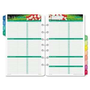  Day Timer® DTM 134931201 GARDEN PATH DATED TWO PAGE PER WEEK 