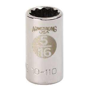  Armstrong 10 110 1/4 Inch Drive 12 Point Standard Socket 