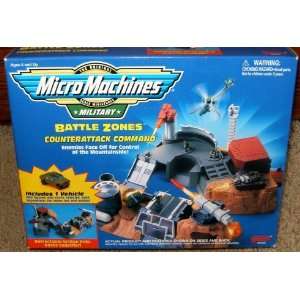  Micro Machines Counterattack Command Military Playset 