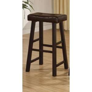  Set of 2 Counter Stools in Cherry Finish F11240
