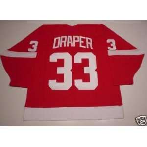  Kris Draper Stanley Cup Patch Jersey Detroit Red Wings   X 