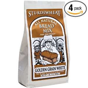 Sturdiwheat All Natural Bread Mix, Golden Grain White, 20 Ounce 