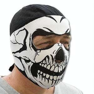   Skull Neoprene Motorcycle Face Mask Facemask Fullface 