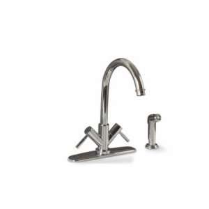 Premier Faucets Essen Lead Free 2 Handle Kitchen Faucet with Sidespray 