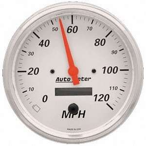 Auto Meter 1389 Arctic White 5 120 mph Electric Programmable 