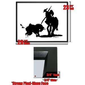  Framed Bullfight 4 Stabbing Picasso Poster Frp124B