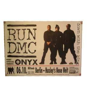  Run DMC Poster Concert Berlin RUNDMC 