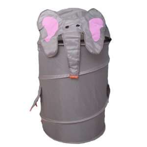  Kids Elephant Storage Hungry Hamper, Pop Up Kid Hampers 