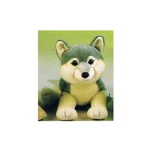  Lifelike 10 Inch Plush Timber Wolf By SOS Toys & Games