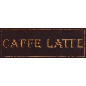    Caffe Latte   Poster by Catherine Jones (14x5)