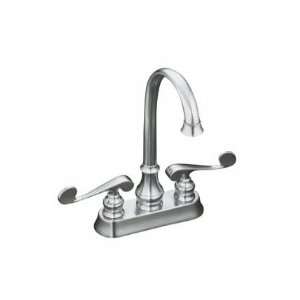  Kohler K 16112 4 G Entertainment Sink Faucet w/Scroll 